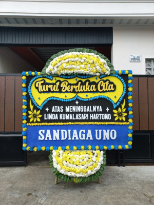 Papan Bunga Duka di Bati Bati